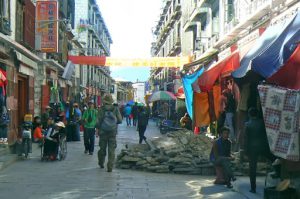 Tibet: Lhasa - Tibetan Quarter of the city