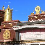 Tibet: Lhasa - Tibetan Quarter of the city; entry detail
