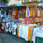 Tibet: Lhasa - Tibetan Quarter of the city;  souvenir stall