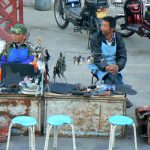 Tibet: Lhasa - Tibetan Quarter of the city;  Barkhor Square