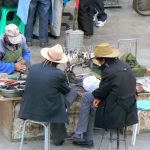 Tibet: Lhasa - Tibetan Quarter of the city;  Barkhor Square