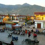 Tibet: Lhasa - Tibetan Quarter of the city;  Barkhor Square