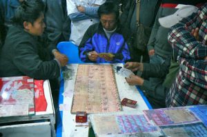 Tibet: Lhasa - Tibetan Quarter of the city;  Barkhor Square