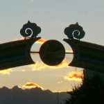 Tibet: Lhasa - Tibetan quarter sunset