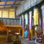 Tibet: Lhasa - Summer Palace Interior of the main palace is