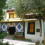 Tibet: Lhasa - Summer Palace Small garden palace.