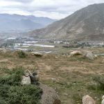 Tibet: Lhasa - view of the city from Pabonka Monastery