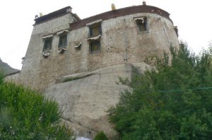 Tibet: Lhasa - Pabonka Monastery was built originally  in the