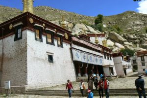 Tibet: Lhasa - Sera Monastery   The monastery is