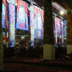 Tibet: Lhasa - Sera Monastery.   Interior of the