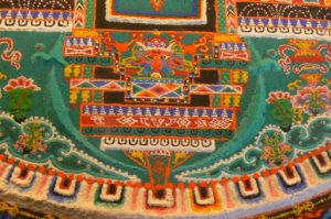 Tibet: Lhasa - Sera Monastery.   Close-up of the