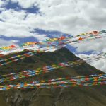 Tibet - prayer flags are pretty as they are blown