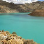 Tibet - a man made lake.