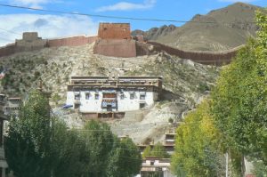 Tibet - the Palcho Monastery in Gyantse with its  ancient