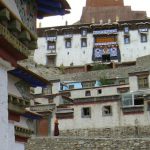 Tibet - a tall view of Palcho Monastery.