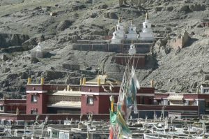 Tibet - Another monastery just outside Gyantse.
