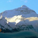 Tibet - early morning view of Everest.