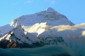 Tibet - early morning view of Everest.