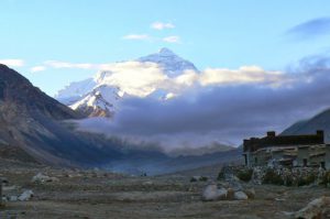 Tibet - the 'mood' of the mountain changes every minute.
