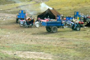 Tibet - a migrant farm laborer family's home