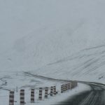 Tibet - on the high pass above Namtso Lake the