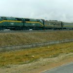 Tibet - the railroad from Lhasa to Beijing (2400 miles)