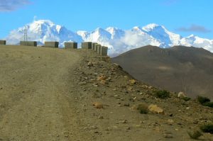 Tibet - this dirt road is the only  way