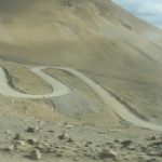 Tibet - this winding road is the only way to