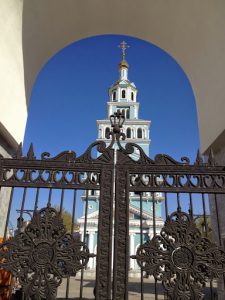 Uzbekistan - Tashkent:  Uspensky Orthodox Cathedral; Christians are a minority in