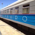 Uzbekistan: Bukhara The train from Samarkand to Bukhara is comfortable first