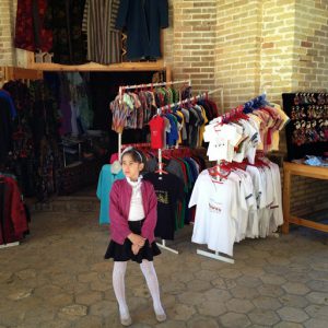 Uzbekistan: Bukhara Taki-Sarrafon covered bazaar.