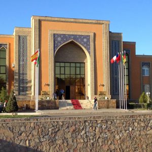 Uzbekistan: Bukhara luxury four-star hotel.