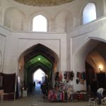 Uzbekistan: Bukhara Telpak Furushon covered bazaar.