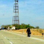 Uzbekistan: Khiva On the road from Bukhara to Khiva (450km 6