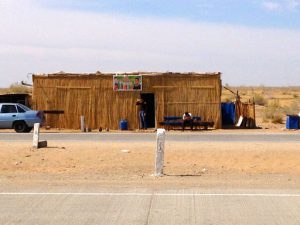 Uzbekistan: Khiva On the road from Bukhara to Khiva is a