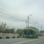Uzbekistan: Khiva In Khiva there is urban trolley transport.