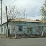 Uzbekistan: Khiva A typical old style house with a garden along