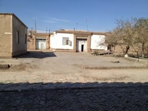 Uzbekistan: Khiva outside the old town are the houses of local