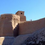 Uzbekistan: Khiva the massive walls of Khiva were first constructed of