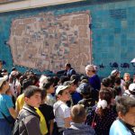 Uzbekistan: Khiva A teacher tries to explain the map of Khiva