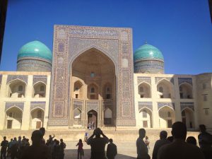 Uzbekistan: Bukhara Opposite Kalon Mosque is the currently active Mir-i-Arab Madrassa.