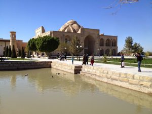 Uzbekistan: Bukhara In the complex of buildings of the Mausoleum of