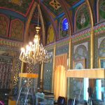 Uzbekistan: Bukhara Interior of the Sitorai Mokhi-Khosa Palace: the residence of