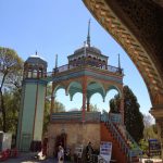Uzbekistan: Bukhara Viewing porch of the Sitorai Mokhi-Khosa Summer Palace: the