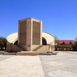 Uzbekistan: Bukhara Just opposite the Chashma Ayub is the striking, new