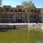 Uzbekistan: Bukhara Hoja Zayniddin Mosque, 16th-century, ????has some very old, original