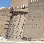 Uzbekistan: Bukhara Repairs to the Ark fortress walls are never ending.