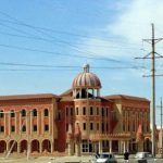 Uzbekistan: Nukus A new Asian style building.