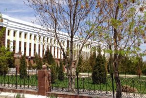 Uzbekistan: Nukus Possibly an official building?