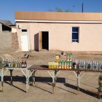 Uzbekistan: Nukus Roadside store selling beverages. No ice.